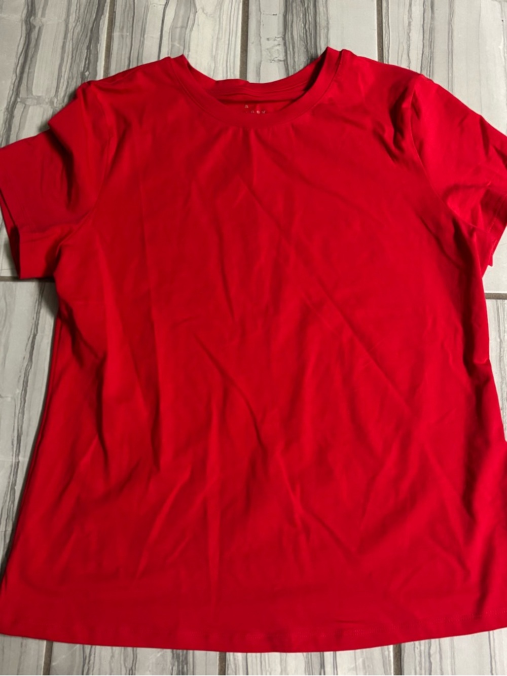 a new day Short Sleeve Crew Neck Tee in Red